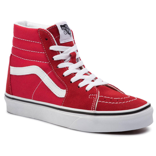 Mens Sk8 Hi - Shoes Red/White Size 10.5