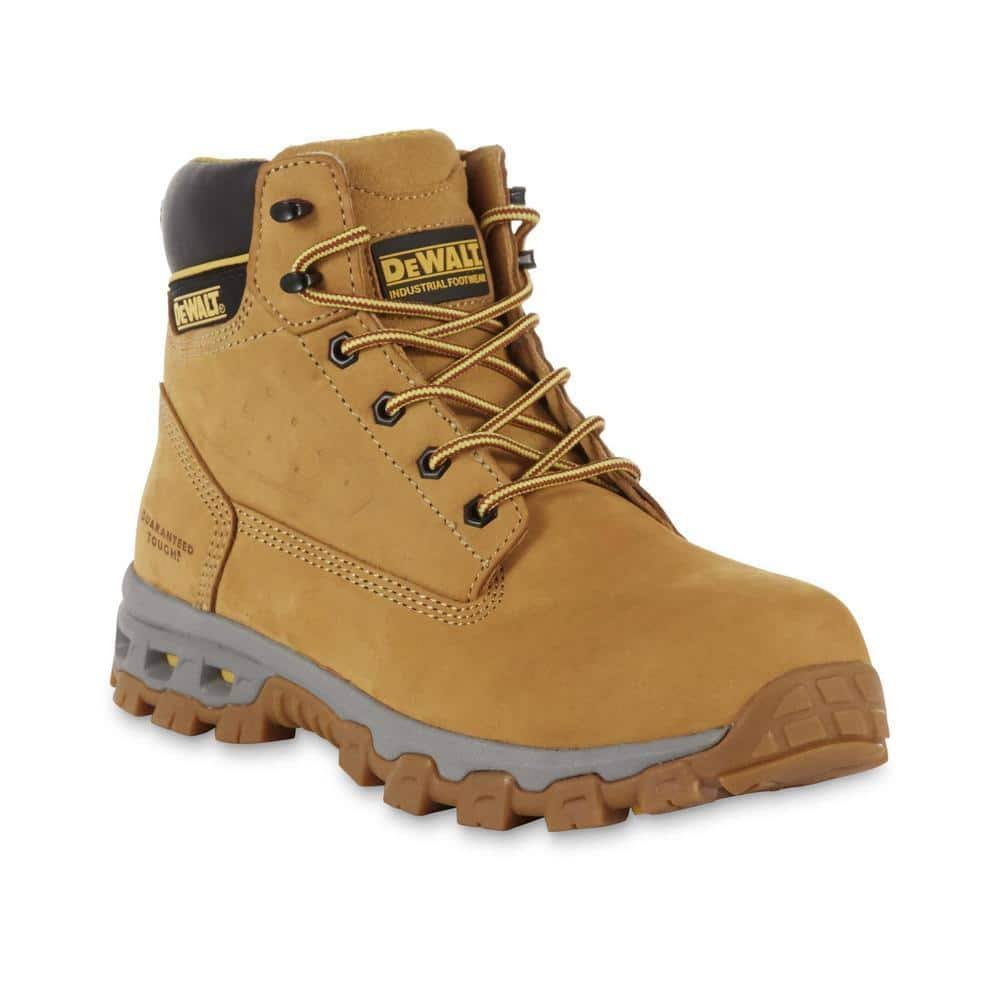 Men's Halogen 6 In. Work Boots - Soft Toe - Wheat Size 10(W)