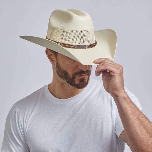 Mens Straw Cowboy Hat By American Hat Makers